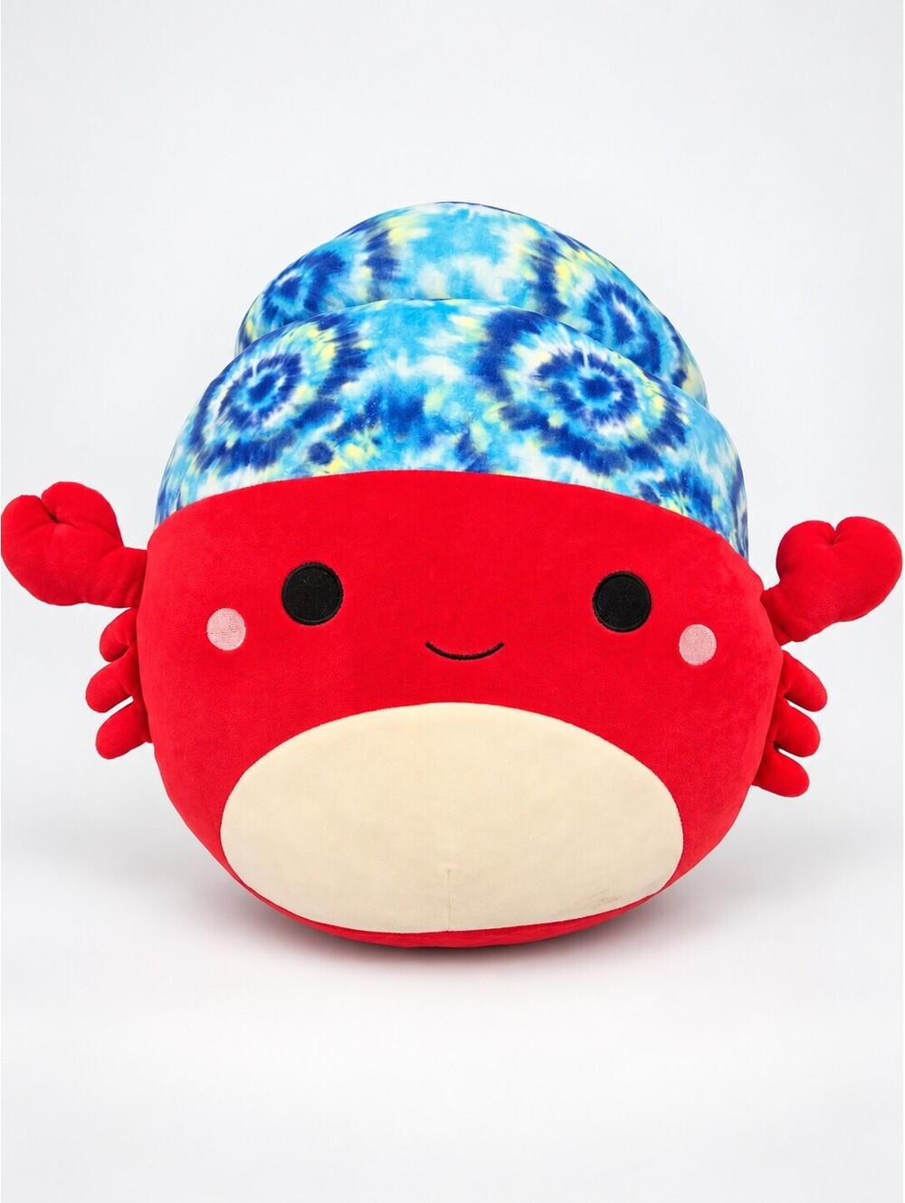 2021 Squishmallows Indie Hermit Crab 20" Tie Dye Plush
